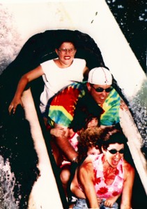 Down the Log Flume